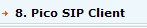 8. Pico SIP Client